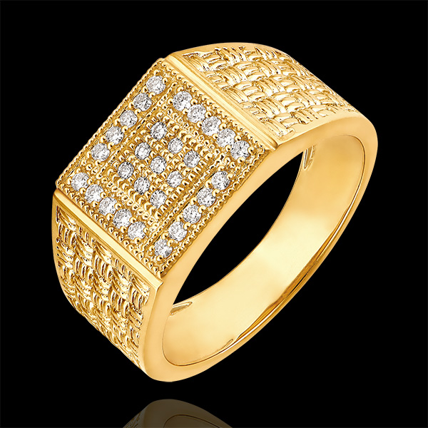 GOLD RINGS MEN