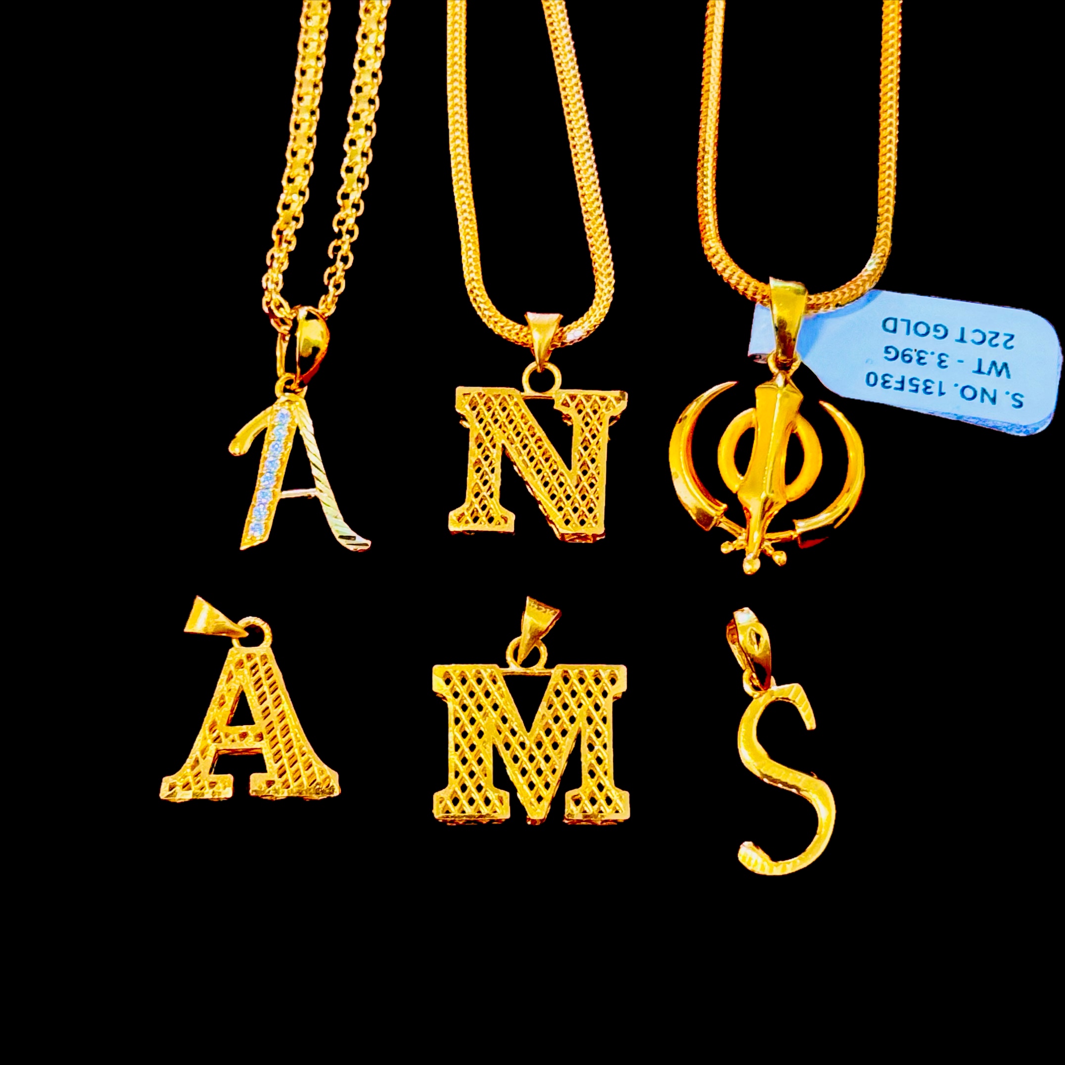 WOMEN PENDANTS 22ct