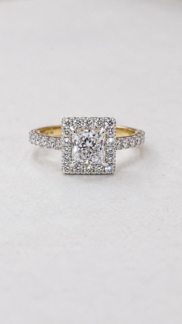 Princess Diamond Ring