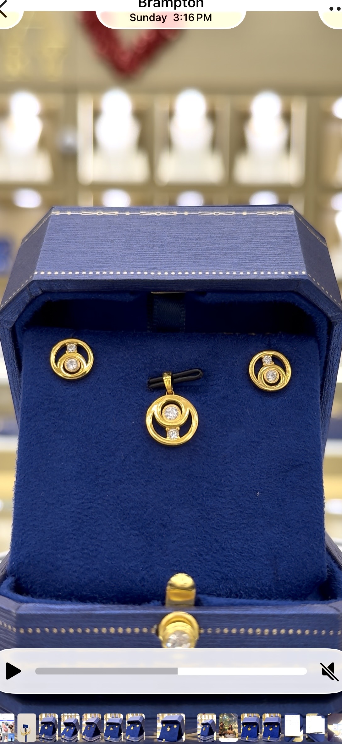 Women Pendant Set 2.87g