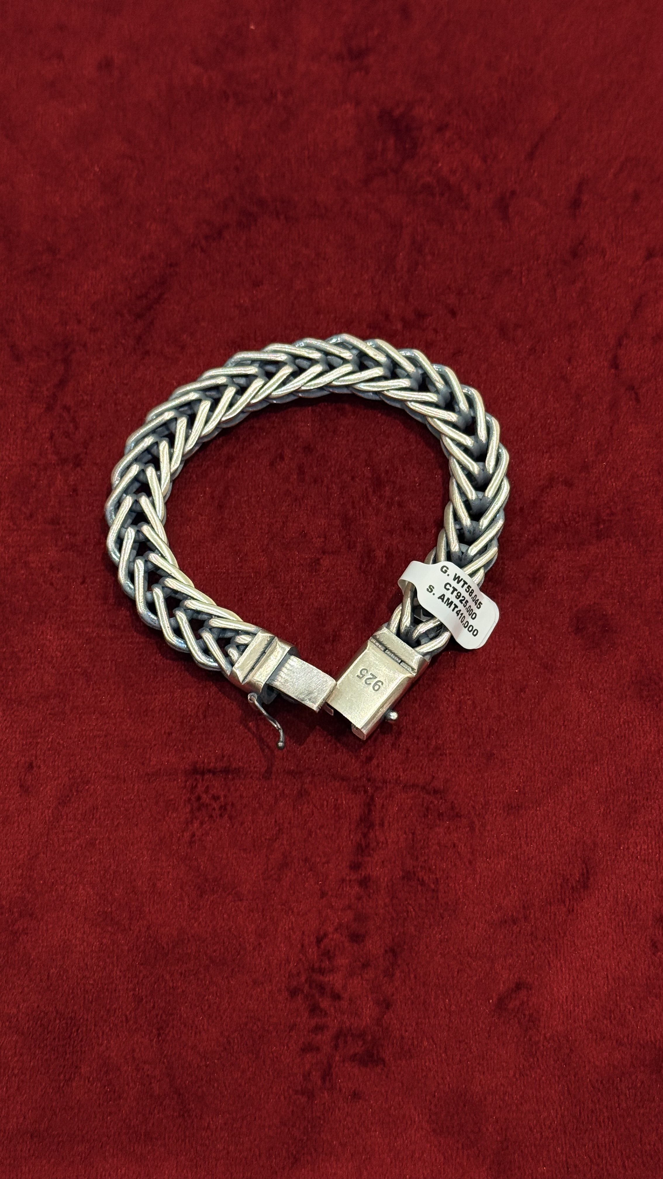 SILVER MEN BRACELET