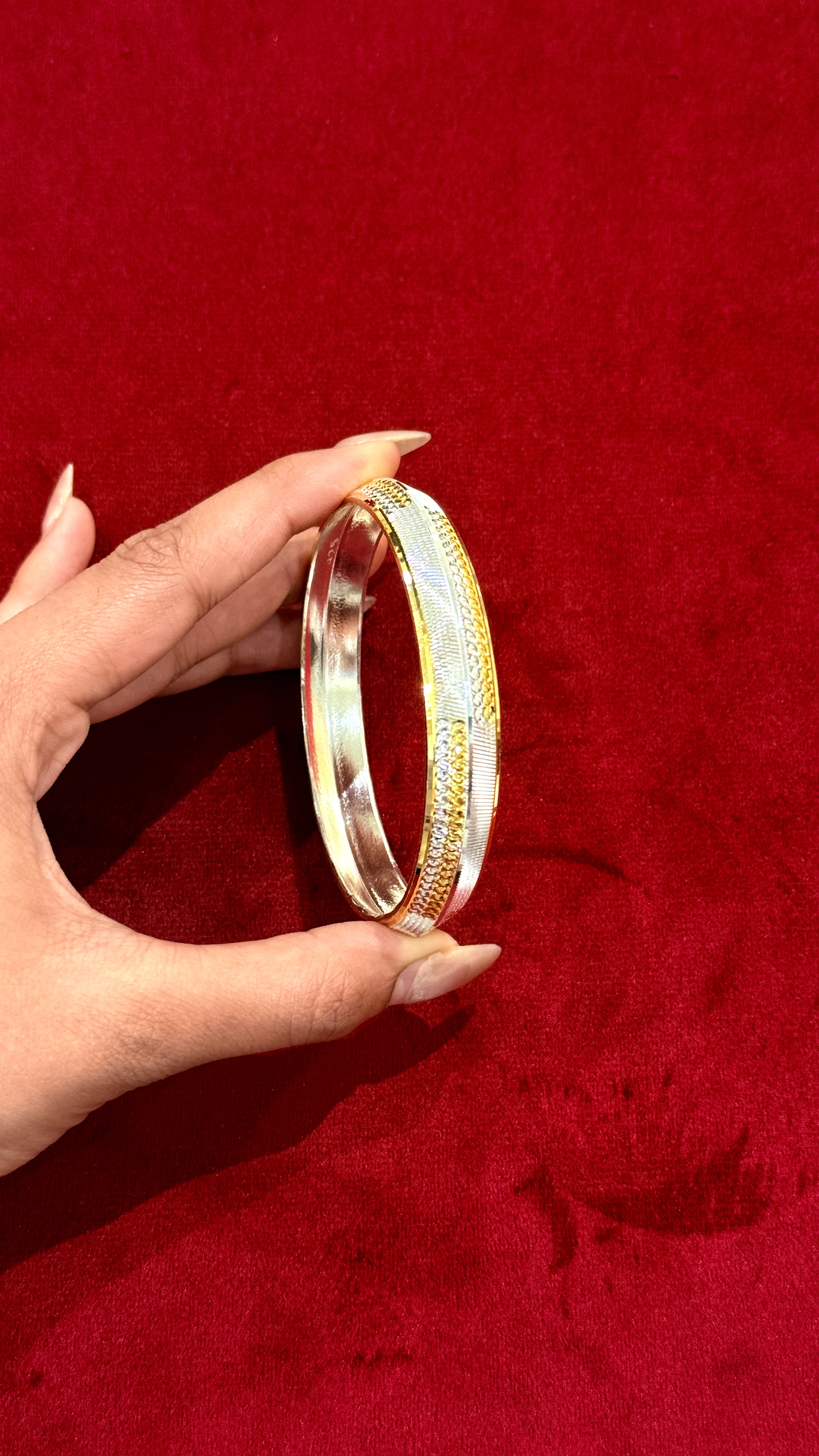 50.58gram mens silver kada