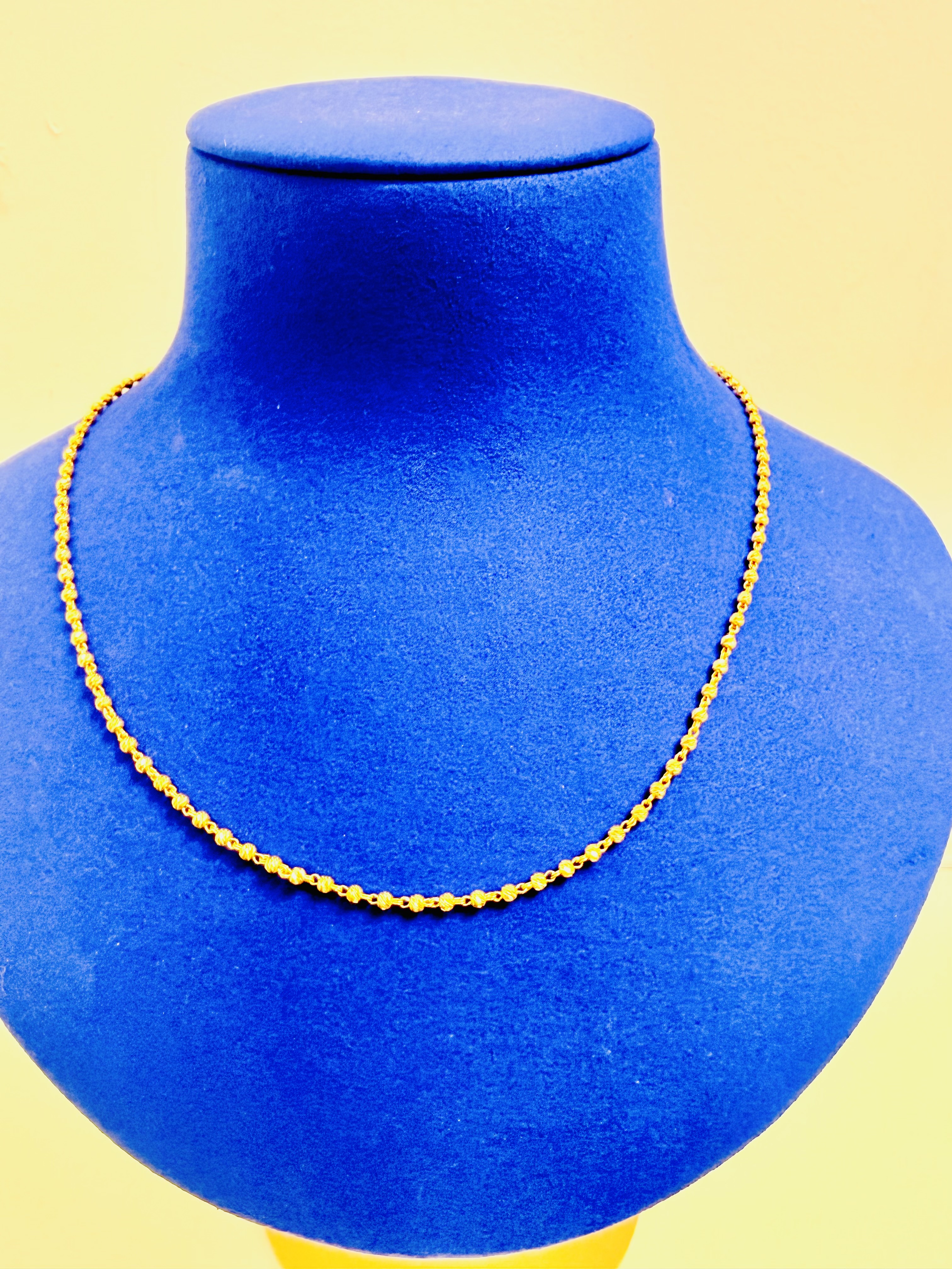 Women gold chains 14.63g